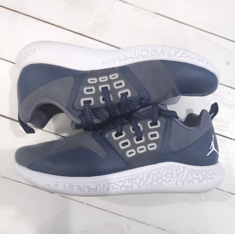 Jordan Lunar Grind, size 10, gray-blue